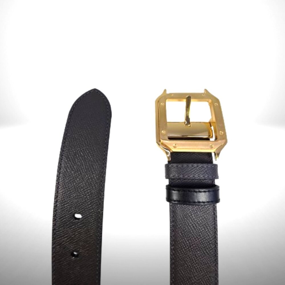 Cartier Santos-Style Belt – Gold Buckle – 40mm - Picture 7 of 9